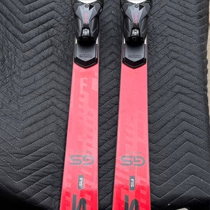 Stockli Laser GS FIS 168 cm With Bindings and plates