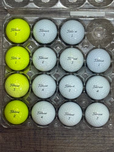 15 Titleist AVX Golf Balls - 5A MINT CONDITION ONLY