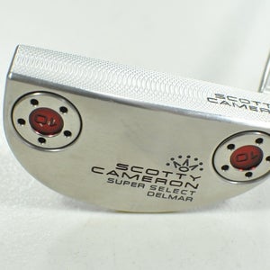 Titleist 2023 Scotty Cameron Super Select Del Mar 34" Putter RH Steel # 201324