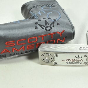 Titleist 2023 Scotty Cameron Super Select Newport 2.5 Plus 34" Putter RH #201455