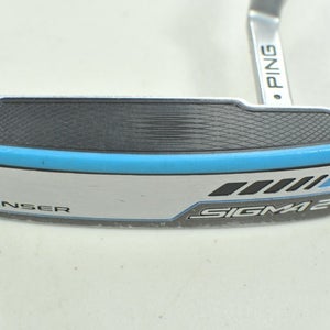 Ping Sigma 2 Anser 35" Putter Black Dot Right Slight Arc Steel # 200408