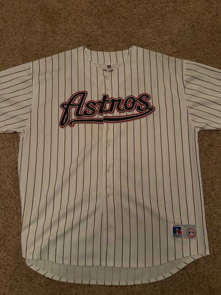Houston Astros Jeff Bagwell Vintage Pinstripe Jersey