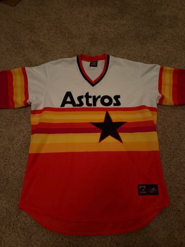 Houston Astros Vintage Rainbow Jersey