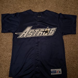 Houston Astros Jeff Bagwell Vintage Gold Star Jersey