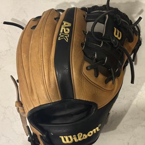Wilson A2K RH Infield Baseball Glove 11.25" (Used)