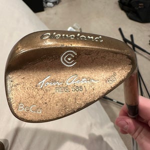 Men's 2 Cleveland tour action Right Handed Wedge Wedge Flex Steel Shaft (Used)