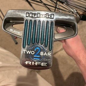 Men's Guerin Rife Two Bar Hybrid Belly Mallet Right Handed Putter Uniflex 25" (Used)