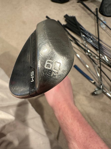 Men's Titleist Vokey SM8 Left Hand Wedge Regular Flex 60 Degree Steel Shaft (Used)