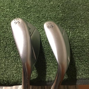 Callaway Left Handed Jaws Raw Full Toe J-Grind Wedge Set SW &LW Wedge Flex Steel