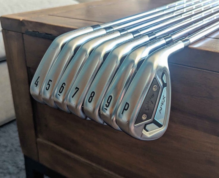 Men's Callaway Callaway Apex TiFusion Right Handed Iron Set 8 Pieces (Used)