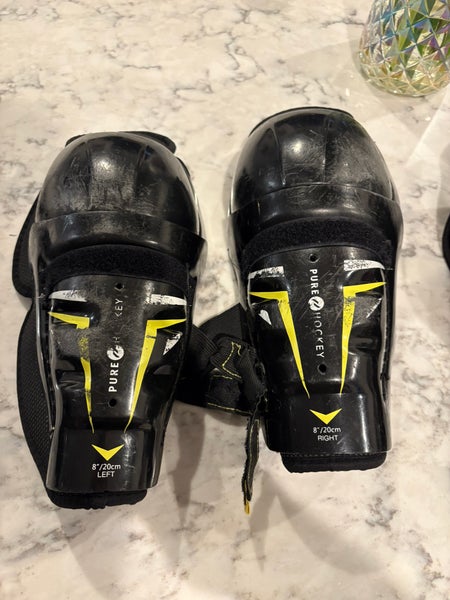Youth Pure Hockey 8" Shin Pads (Used)