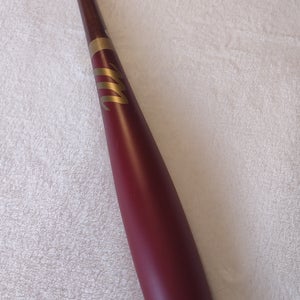 NEW Torpedo Marucci 33"/30.5oz Maple Wood Baseball Bat Blem AP5 Burgundy/Natural/Gold