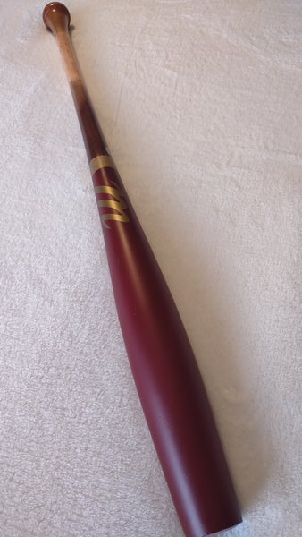 NEW Torpedo Marucci 33"/30.5oz Maple Wood Baseball Bat Blem AP5 Burgundy/Natural/Gold