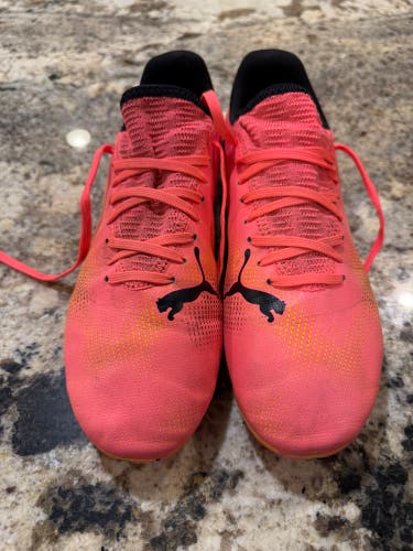 Pink Women's 5.5Y (Big Kids / Youth) Puma Ultra Molded Cleats Cleats (Used)