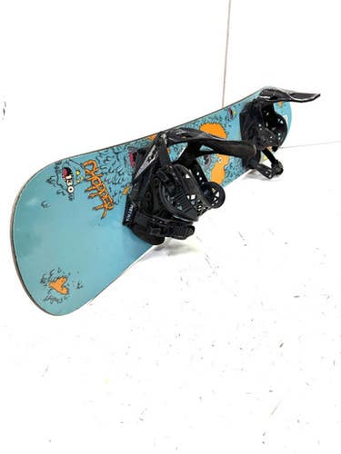 Used Burton 130 CM CHOPPER MATRIX BND Boys Board/Binding Carolina Blue 130 cm 11860-S000298345