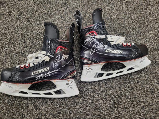 2017 Bauer Vapor 1X (2017 Model) Hockey Skates Regular Width Pro Stock 7.5 (Used)