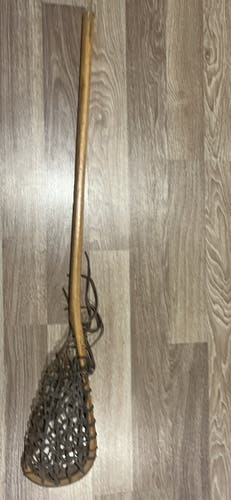 traditional full wooden lacrosse stick Adult Stick