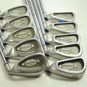 Callaway Big Bertha X-12 3-PW,SW,LW Iron Set RH Memphis 10 Stiff Steel # 201367