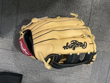 Used Rawlings SELECT SERIES SS12CB BB/SB Glove RH Throw Black And Tan 12" 11614-S000222227