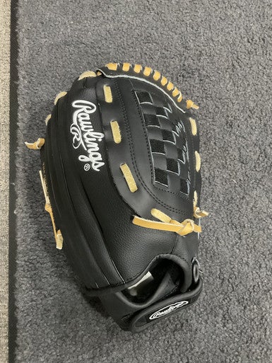 Used Rawlings RSB SOFTBALL SERIES BB/SB Glove RH Throw Black 13" 11614-S000222229