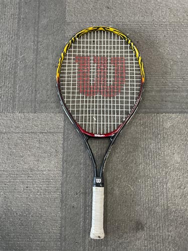 Used Wilson PHOTON HAVOC ZONE Adult Tennis Racquet Black 4" 11614-S000222187