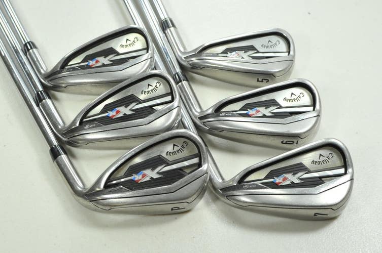 Callaway XR 5-PW Iron Set Regular Flex Right XP 95 R300 Steel # 203016