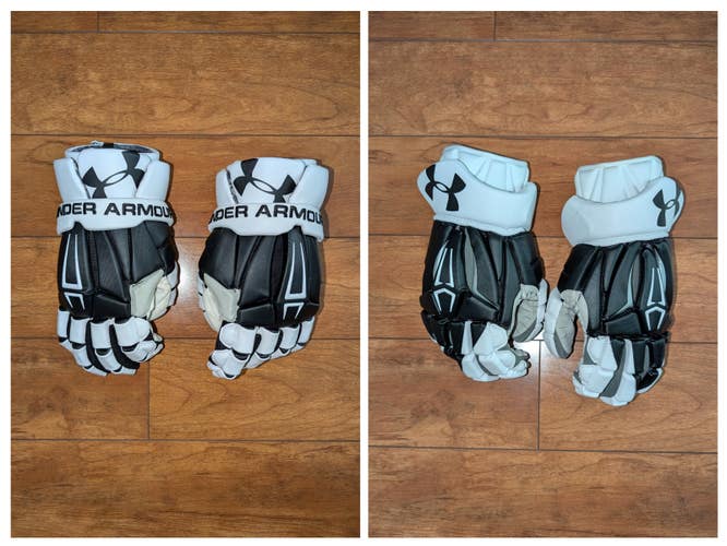 *BUNDLE* UA Command Gloves - Black/White