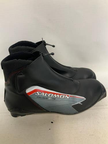 Used Salomon ESCAPE 5 TR Mens SNS XC Ski Boots Black M 11-11.5 11823-S000034467