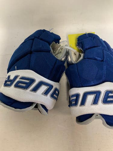 Used Bauer TEAM VAPOR PRO Junior Gloves Royal Blue 12" 11823-S000034458