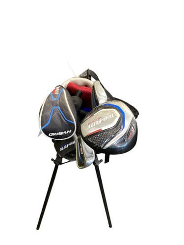 Used Top Flite JUNIOR LH SET Jr Package Set LH White/Red/Navy 6 Piece 11884-S000053110