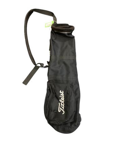 Used Titleist SUNDAY BAG Mens Stand Bag Black 11884-S000053102