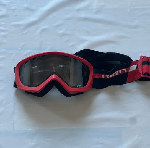 Giro Chico 2.0 Youth Goggles Red black EUC ski