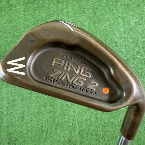PING Zing 2 Becu Beryllium Copper Orange Dot Pitching Wedge W PW Dynamic Gold