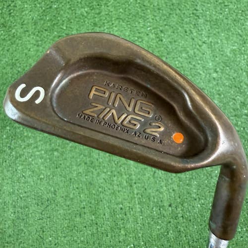 PING Zing 2 Becu Beryllium Copper Orange Dot Sand Wedge SW Steel JZ Stiff 34