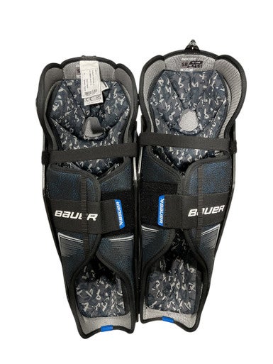 Used Bauer S24 Senior Shin Guards Black 16" 11847-S000029618