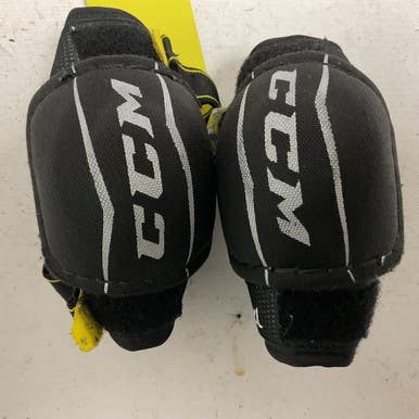 Used CCM TACKS 9550 Youth Elbow Pads Black MD 11855-S000191508