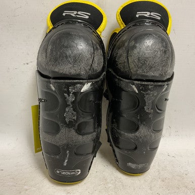 Used Easton RS Youth Shin Guards Black 8" 11855-S000191507