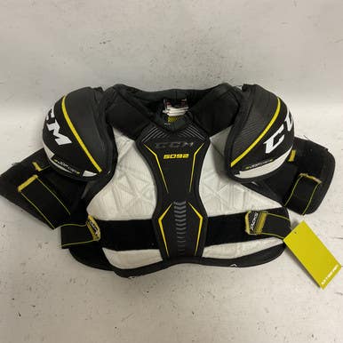Used CCM TACKS 5092 Junior Shoulder Pads MD 11855-S000191506