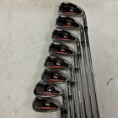 Used Taylormade BURNER PLUS Mens Iron Set RH 4I-GW/AW 11855-S000191490
