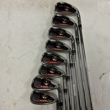 Used Taylormade BURNER PLUS Mens Iron Set RH 4I-GW/AW 11855-S000191490