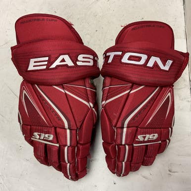 Used Easton STEALTH S19 Senior Gloves Red 14" 11855-S000191476