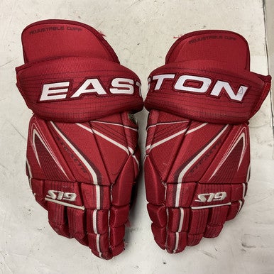 Used Easton STEALTH S19 Senior Gloves Red 14" 11855-S000191476