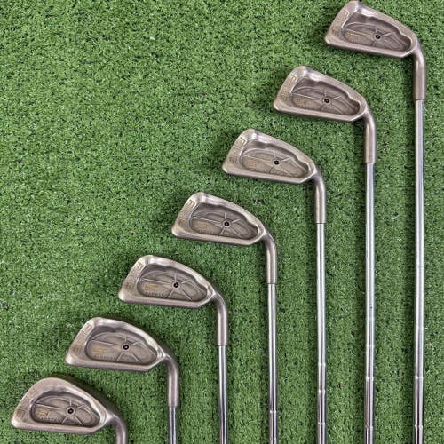 Ping Isi BeNi Nickel Black Dot Iron Set 4-PW Stiff Flex Z-Z65 Steel Stiff Flex