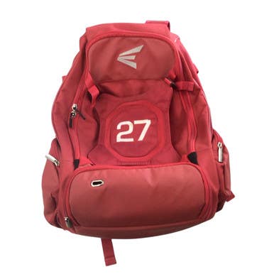 Used Easton BACKPACK RED BB/SB Player Backpack Red 11760-S000082349