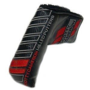 Titleist Scotty Cameron Milled Putters Black/Gray/Red Blade Putter Headcover