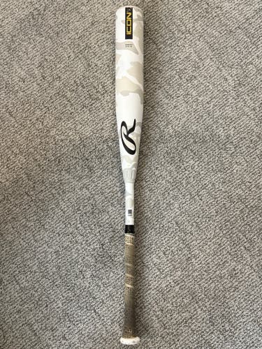 Pre-Owned 2025 Rawlings Icon Composite USSSA Baseball Bat 31" (-5)