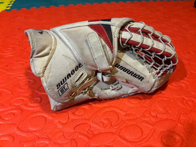 Warrior Swagger glove and Itech blocker