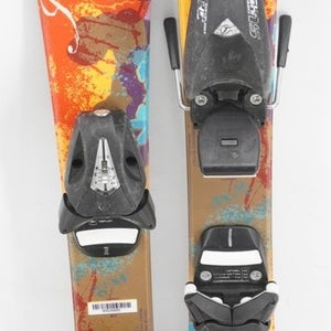 Nordica Infinite Kids Skis with Bindings - 80 cm Use