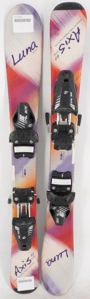 Axis Luna Kids Skis with Bindings - 80 cm Used