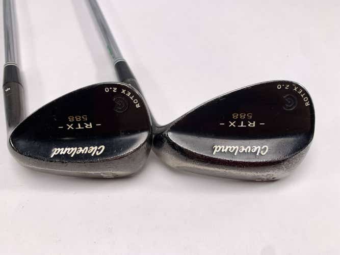 Cleveland RTX 3 Tour Satin Wedge Set 56* 8 | 60* 6 DG Wedge Steel Mens RH